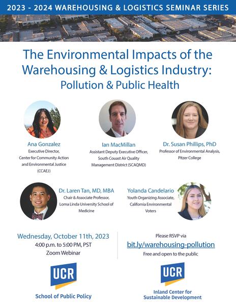 The Environmental Impacts of the Warehousing & Logistics Industry: Pollution & Public Health