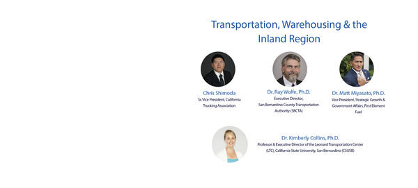 Warehousing Transportation Event: January 11th Featuring Dr. Ray Wolfe, Dr. Kimberly Collins, Dr. Matt Miyasato and Chris Shimoda